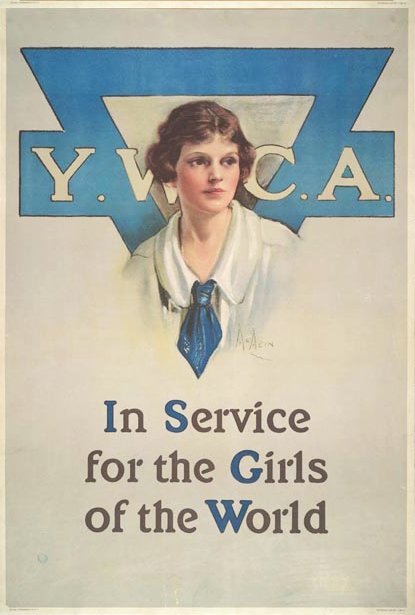 YWCA_In_Service_for_the_Girls_of_the_World_-_Poster,_1919_s58d.5_-_2